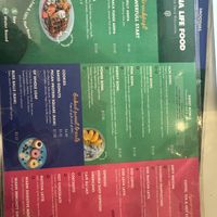 Menú  at Manna Life Food in Miami