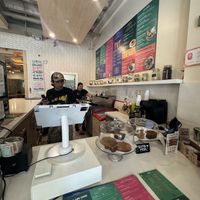 Order at counter  at Manna Life Food in Miami