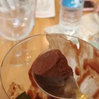 Incredible freshly made mousse at Passion in Hameln