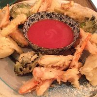 Vegetable tempura at Manna Manna in Brasov