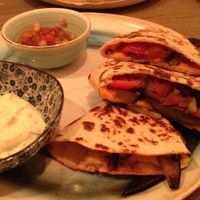 Vegetarian Quesadilla at Manna Manna in Brasov