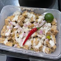 Sisig  at Greenery Kitchen in Makati