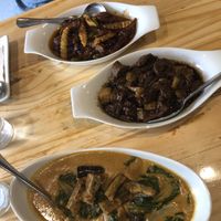Korean bbq, pork adobo, kare kare   at Greenery Kitchen in Makati