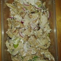 Dinakdakan (similar to their sisig but with ginger, vinegar and more pronounced grilled flavor) at Greenery Kitchen in Makati