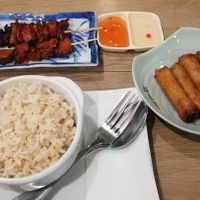 Cheap meal, bbq and lumpia at Greenery Kitchen in Makati