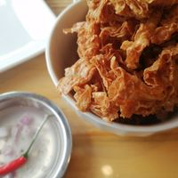 Crispy Tofu Skin at Greenery Kitchen in Makati