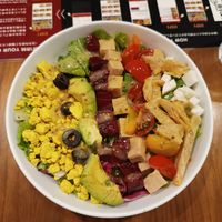 Vegan Cobb salad at Mr. Farmer - Omotesando in Tokyo