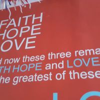 the walls full of nice words at Healthy Farm - Dien Bien Phu District 3 in Ho Chi Minh City