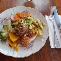 Dish of the day at Les 4 Jeudis in Brussels