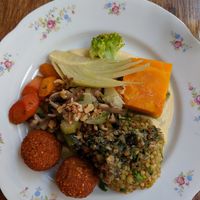 Delicious menu du jour! at Les 4 Jeudis in Brussels