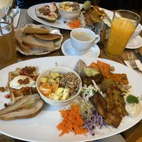 2 brunchs sucré /salé   at Les 4 Jeudis in Brussels