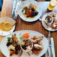 Brunch royale et brunch luxe (plus petit) at Les 4 Jeudis in Brussels