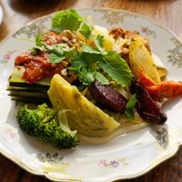 Plate of the day at Les 4 Jeudis in Brussels