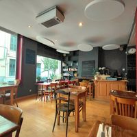 The restaurant at Les 4 Jeudis in Brussels