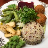 plate of the day at Les 4 Jeudis in Brussels