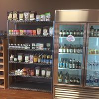 Refrigerated goods at Comfrey Corner in Mansfield