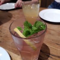 Hausgemachter Eistee at Hummus & Friends in Berlin