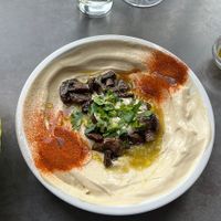 Hummus Pilze  at Hummus & Friends in Berlin