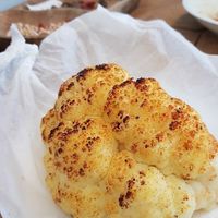 Baked cauliflower at Hummus & Friends in Berlin
