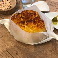 Baked Cauliflower  at Hummus & Friends in Berlin
