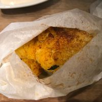 Roasted cauliflower with tahni at Hummus & Friends in Berlin