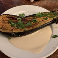 Eggplant  at Hummus & Friends in Berlin