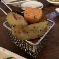 Roasted veggies at Hummus & Friends in Berlin