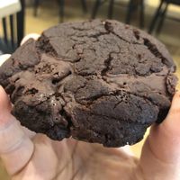 Vegan Double Chocolate Cookie  at Talula's Pizza in Asbury Park
