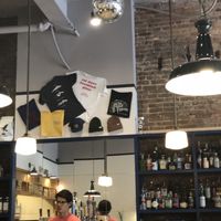 Bar area  at Talula's Pizza in Asbury Park