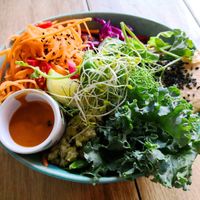 Oriental bowl at Oh my Goodness in Helsinki