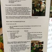 Raw food classes info at Raw + More Cafe in West Perth