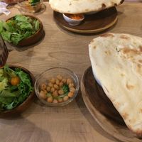 Curry and banana naan at Little Saebejae in Tokyo