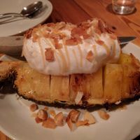 Pineapple baked in tandoor oven  at Nix in New York City