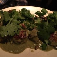 Tofu skins pockets at Nix in New York City