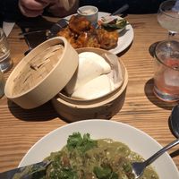Cauliflower tempurá and tofu skin rolls, vegan at Nix in New York City