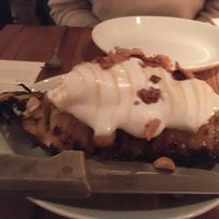 Slow tandoor-roasted pineapple.  Takes 45 minutes, so order first! at Nix in New York City