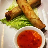 Spring rolls at Loving Hut - Southgate in Crawley