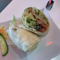 Fried Chickun Wrap  at Loving Hut - Southgate in Crawley