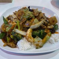 Mega stir fry… bit of everything, yummy!   at Loving Hut - Southgate in Crawley