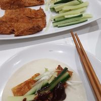 Crispy 'duck' pancakes at Loving Hut - Southgate in Crawley