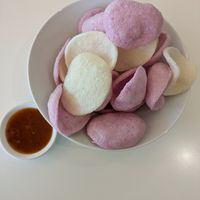 Amazing prawn crackers! 😋 at Loving Hut - Southgate in Crawley
