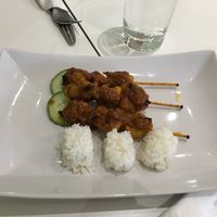 Satay Skewers at Loving Hut - Southgate in Crawley