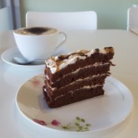 Cake at Loving Hut - Southgate in Crawley