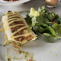 Vegan tortilla  at Distrato Cafe in Paros