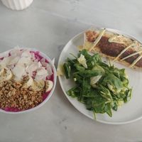 . at Distrato Cafe in Paros