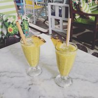 Exotic breeze at Distrato Cafe in Paros