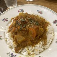 Rice curry  at Sare & The in Sare