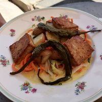 Nouilles de courgettes at Sare & The in Sare