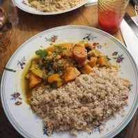 Tajine de légumes at Sare & The in Sare