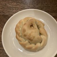 Spinach and Cheese Empanada  at Holi Vegan Kitchen in North Miami Beach